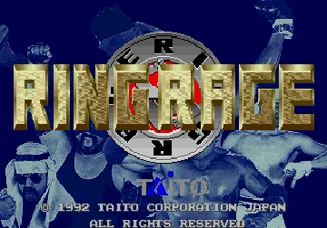 Ring Rage (Japan) screen shot title